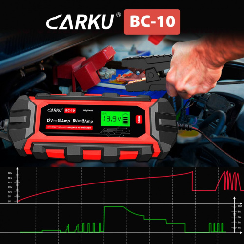 Зарядное устройство CARKU BC-10 фото 4