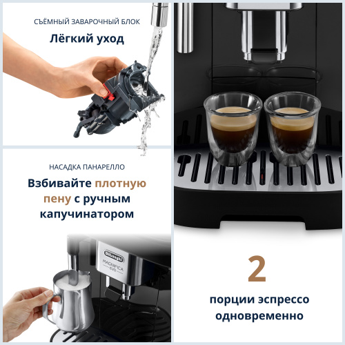 Кофемашина DeLonghi ECAM290.22.B фото 3