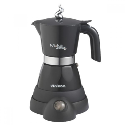 ГЕЙЗЕРНАЯ КОФЕВАРКА ARIETE 1358/11 MOKA AROMA Черный