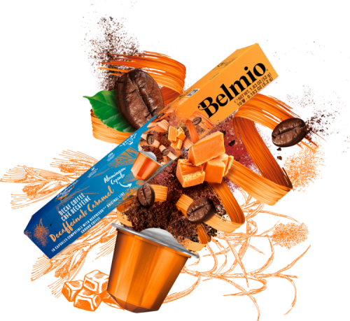 Nespresso Belmio Premium Decaffeinato Caramel Кофе в капсулах