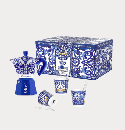 Лимитированный набор Bialetti Moka Dolce&Gabbana Blu Mediterraneo 5360
