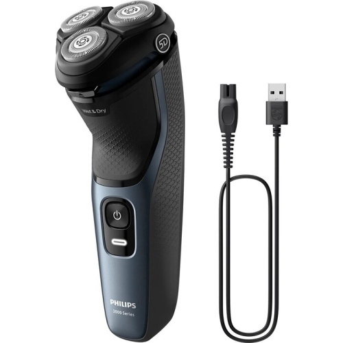 Philips Электробритва S3144/00, черно-серый фото 3