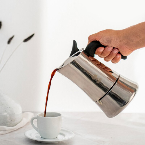 Гейзерная кофеварка Bialetti Moon на 4 чашки 9051 фото 3