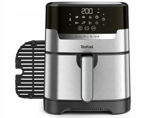 Аэрогриль Tefal EY505D Fry & Grill Precision, черный