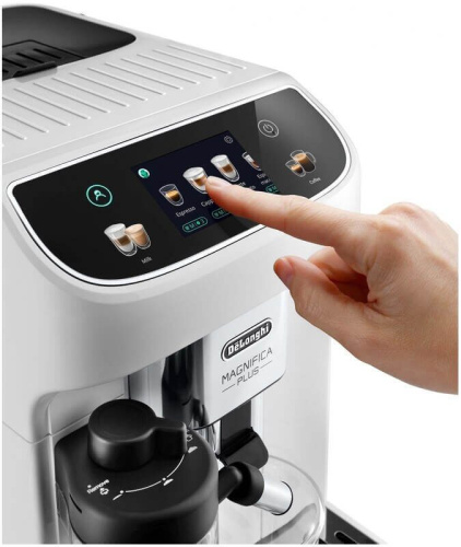 Кофемашина DeLonghi Magnifica Plus ECAM320.60.W белый фото 4