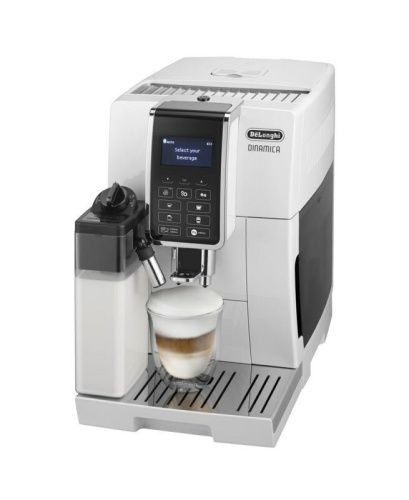 Кофемашина Delonghi Dinamica ECAM350.55.W белый фото 2