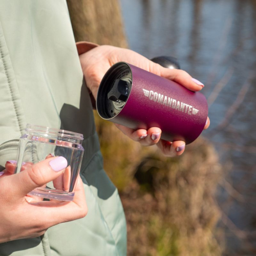 Кофемолка ручная Comandante C40 Nitro Blade Deep Purple фото 6